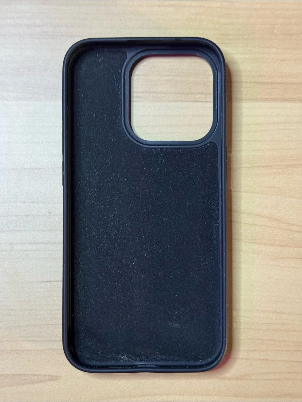 Black Phone Case for iPhone 15 Pro - Slim Protective Cover